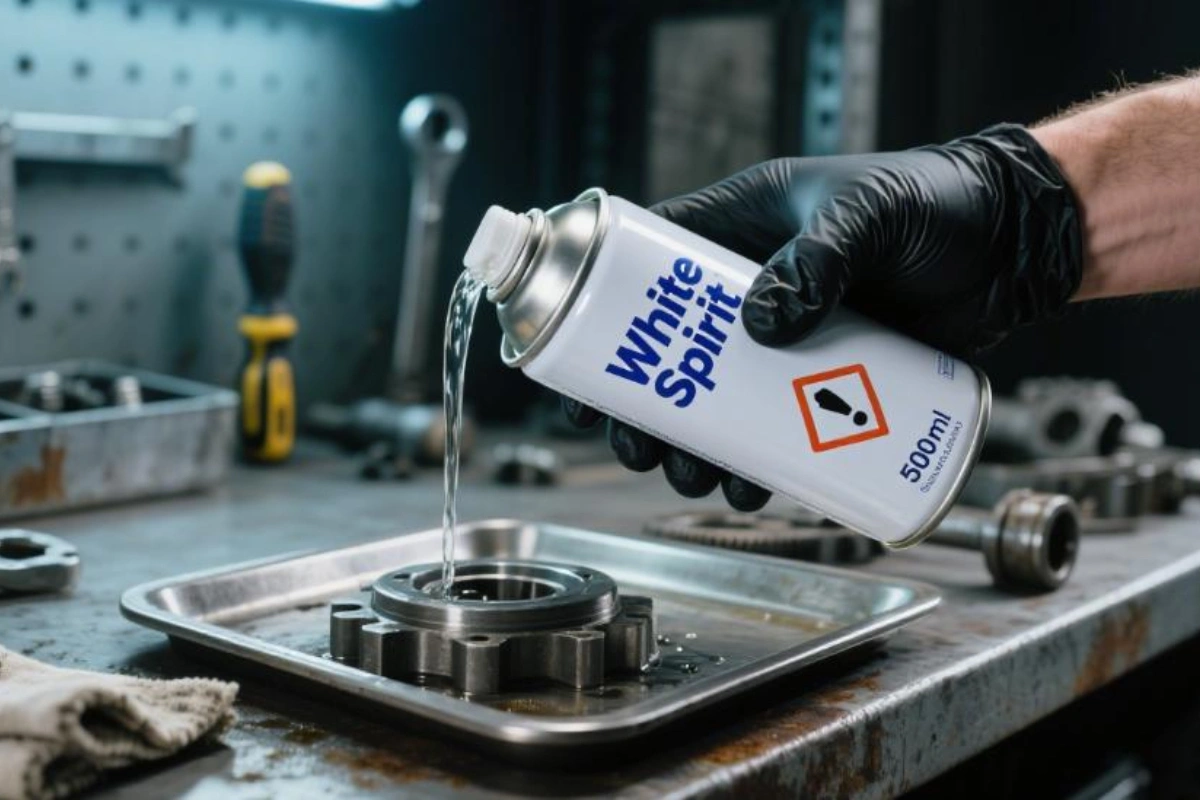 تاثیر وایت اسپریت بر کیفیت نهایی پوشش‌ های صنعتی